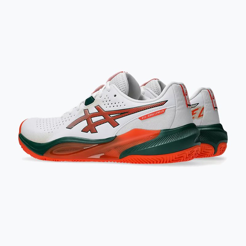 Pánské boty na padel Asics Gel-Challenger 15 Padel White/Energy Orange 3