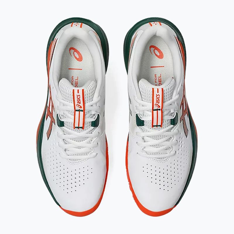 Pánské boty na padel Asics Gel-Challenger 15 Padel White/Energy Orange 5