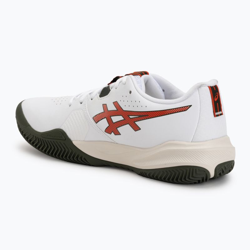 Pánské tenisové boty ASICS Gel-Challenger 15 Clay white/cherry tomato 3