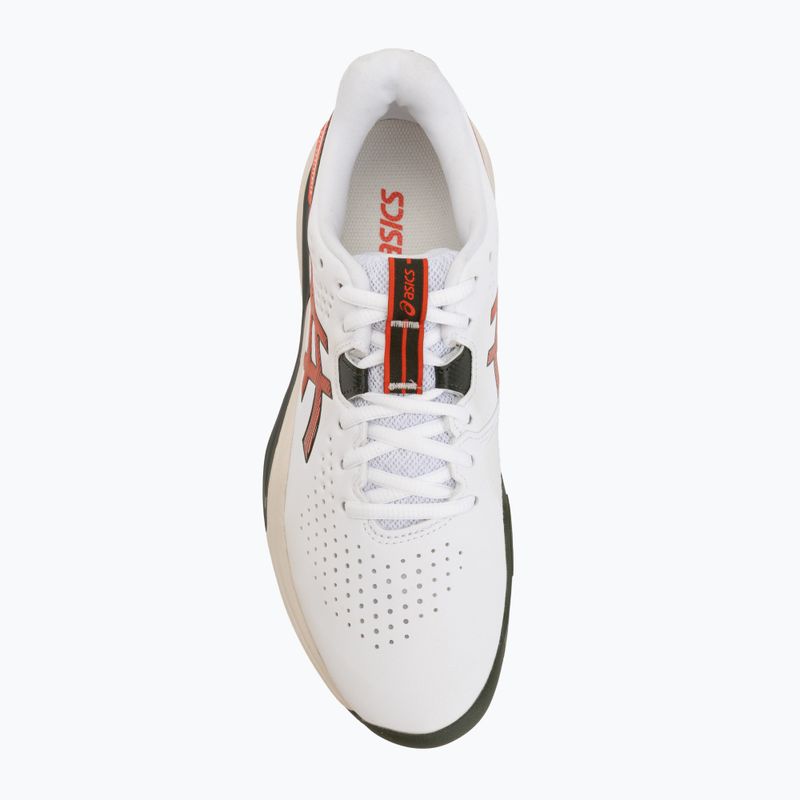 Pánské tenisové boty ASICS Gel-Challenger 15 Clay white/cherry tomato 5