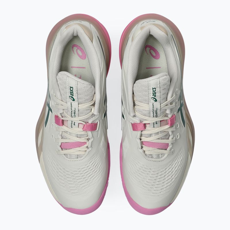Dámské boty na padel Asics Gel-Resolution X Padel Soft Oat/Jewel Green 4