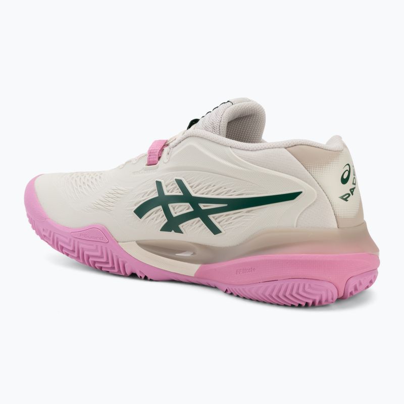 Dámské boty na padel Asics Gel-Resolution X Padel Soft Oat/Jewel Green 3