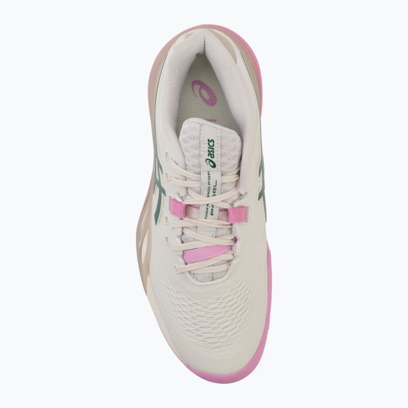 Dámské boty na padel Asics Gel-Resolution X Padel Soft Oat/Jewel Green 5