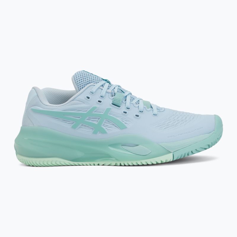 Dámské tenisové boty ASICS Gel-Resolution X Clay light blue/oasis green 2