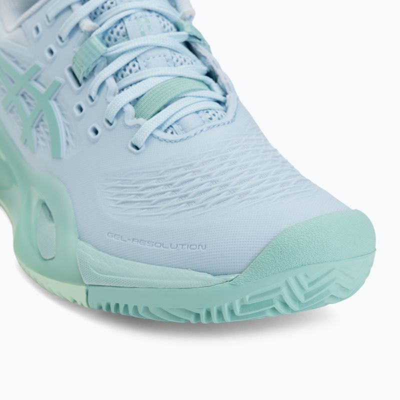 Dámské tenisové boty ASICS Gel-Resolution X Clay light blue/oasis green 7