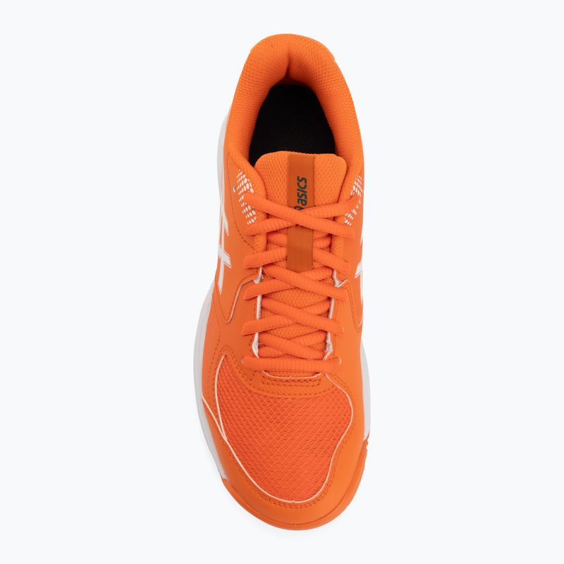 Boty na padel ASICS Gel-Dedicate 9 Padel GS energy orange/white 5