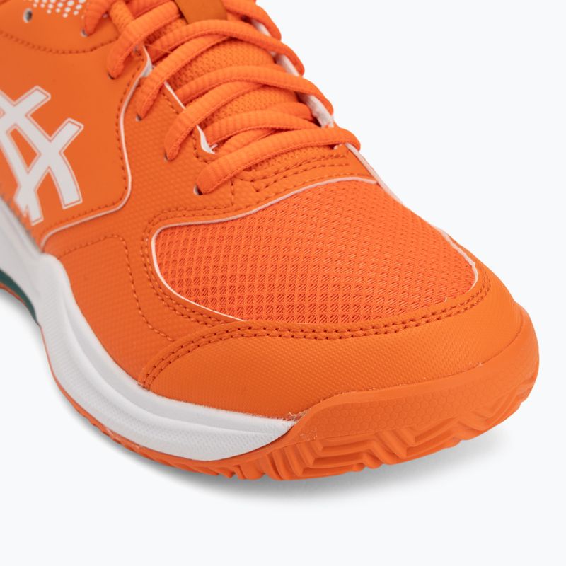 Boty na padel ASICS Gel-Dedicate 9 Padel GS energy orange/white 7