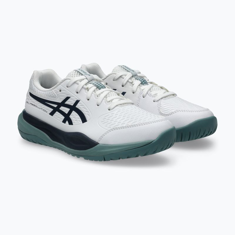Dětské tenisové boty ASICS Gel-Resolution X GS white/midnight
