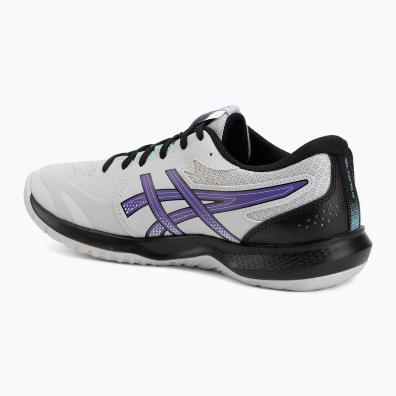 Pánské volejbalové boty ASICS Gel-Tactic 13 concrete/radiant amethyst 3