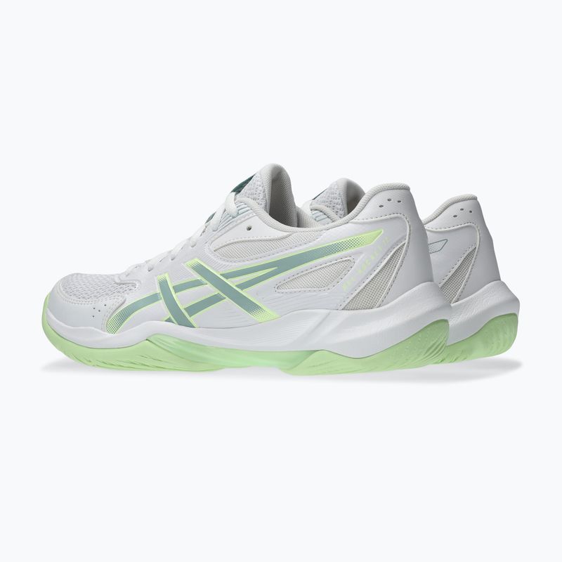 Dámské volejbalové boty ASICS Gel-Rocket 12 white/ocean haze 4