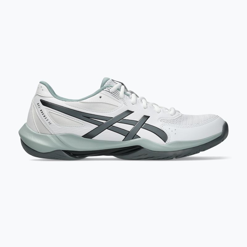 Pánské volejbalové boty ASICS Gel-Rocket 12 white/steel grey 2