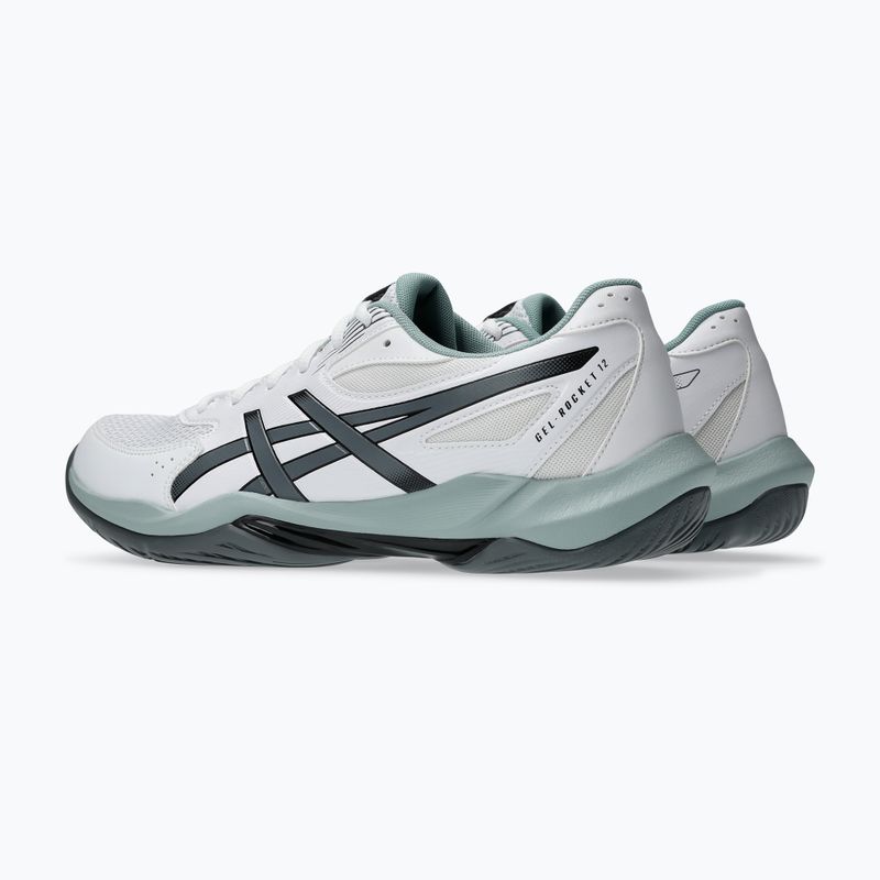Pánské volejbalové boty ASICS Gel-Rocket 12 white/steel grey 4