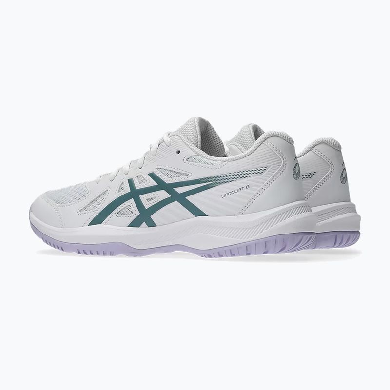 Dámské boty ASICS Upcourt 6 white/foggy teal 4