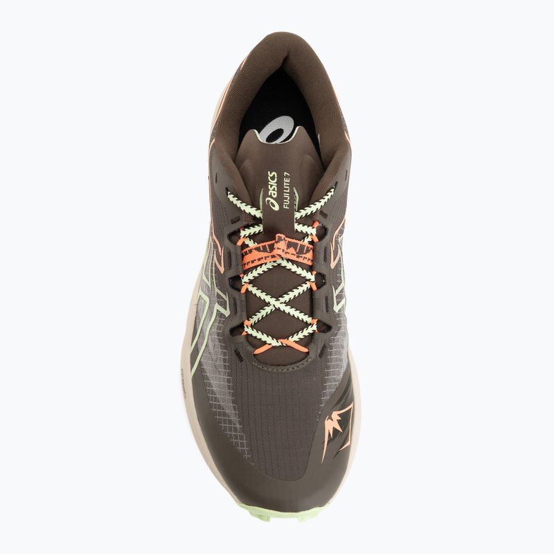 Běžecké boty Asics Fuji Lite 7 kuriiro brown/illuminate yellow 5