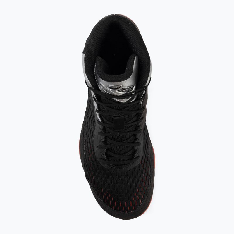 Zápasnické boty ASICS Split Elite black/red snapper 5