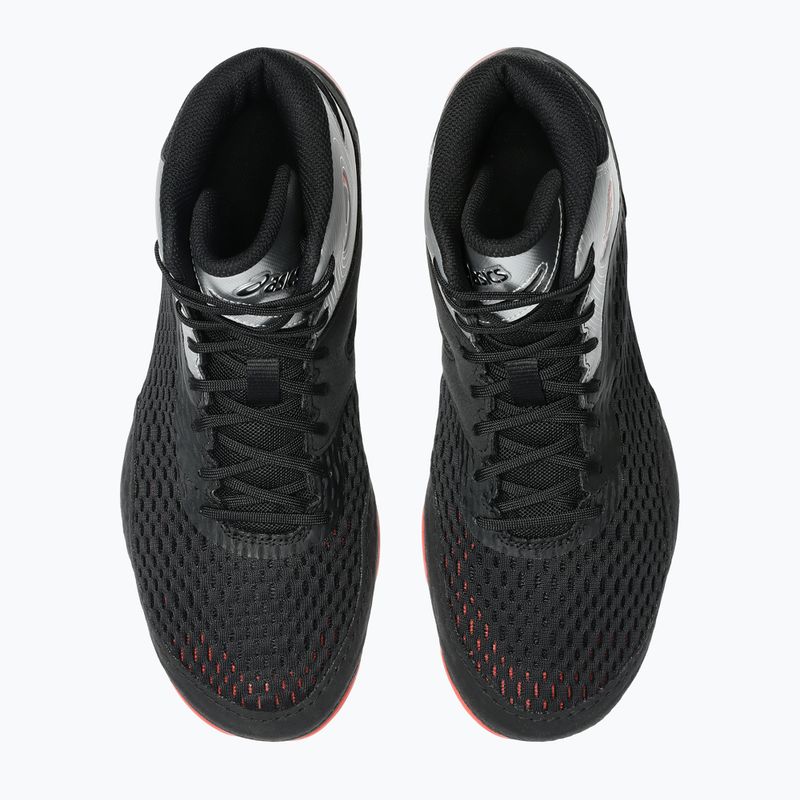 Zápasnické boty ASICS Split Elite black/red snapper 7