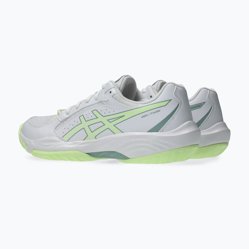 Dámské volejbalové boty ASICS Gel-Task 5 white/illuminate yellow 4