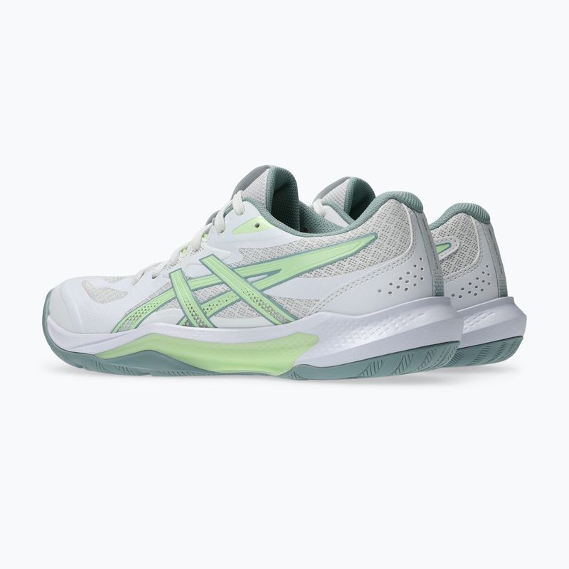 Dámské volejbalové boty ASICS Gel-Tactic 13 white/illuminate yellow 4