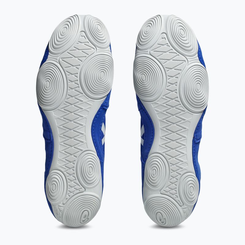 Zápasnické boty ASICS Snapdown 4 neon blue/white 6