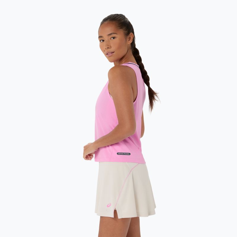 Dámské tenisové tričko ASICS Padel Court Sleeveless W bubblegum 4