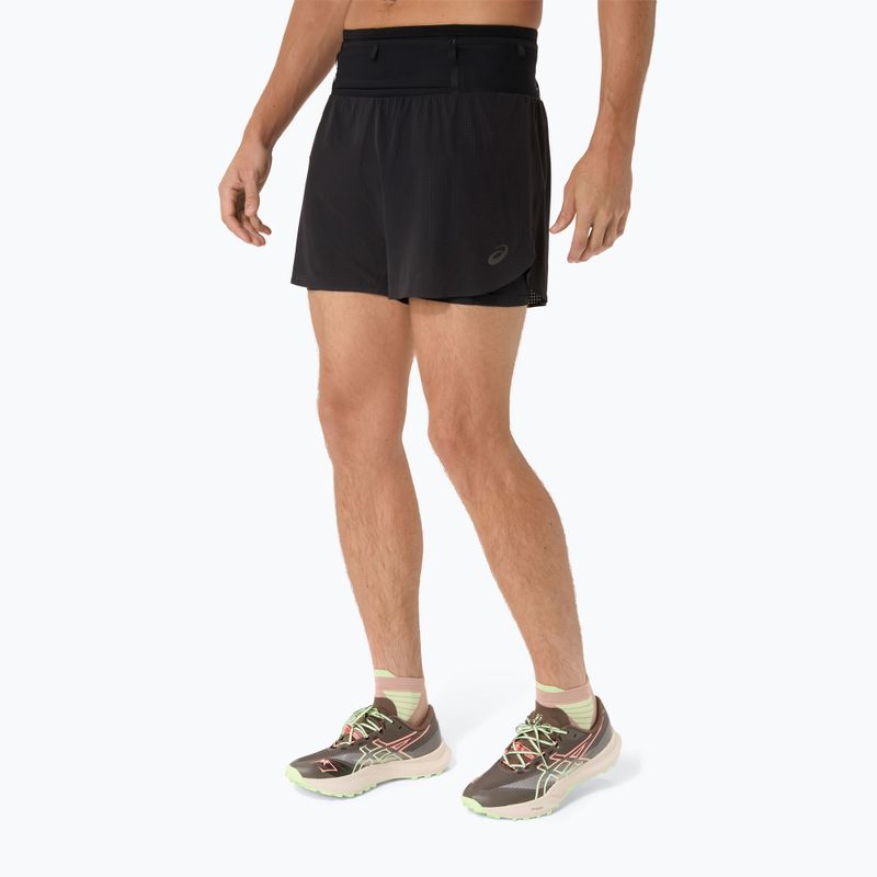 Pánské běžecké šortky ASICS Fujitrail Elite performance black 4