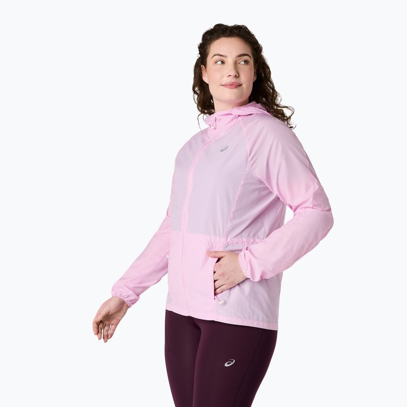 Dámská běžecká bunda ASICS Road Packable Jacket hazy lilac 4