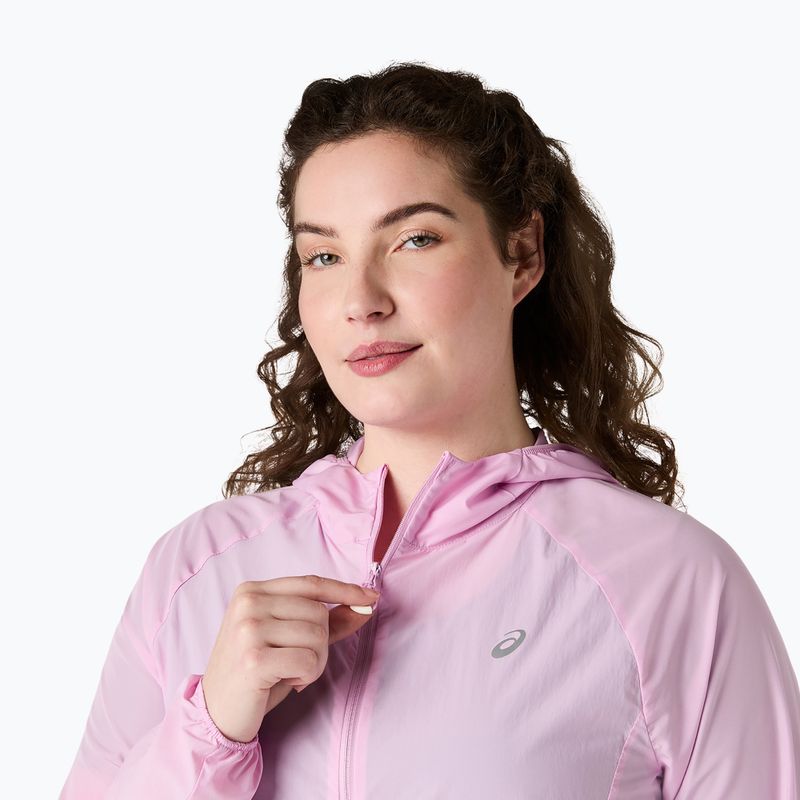 Dámská běžecká bunda ASICS Road Packable Jacket hazy lilac 5