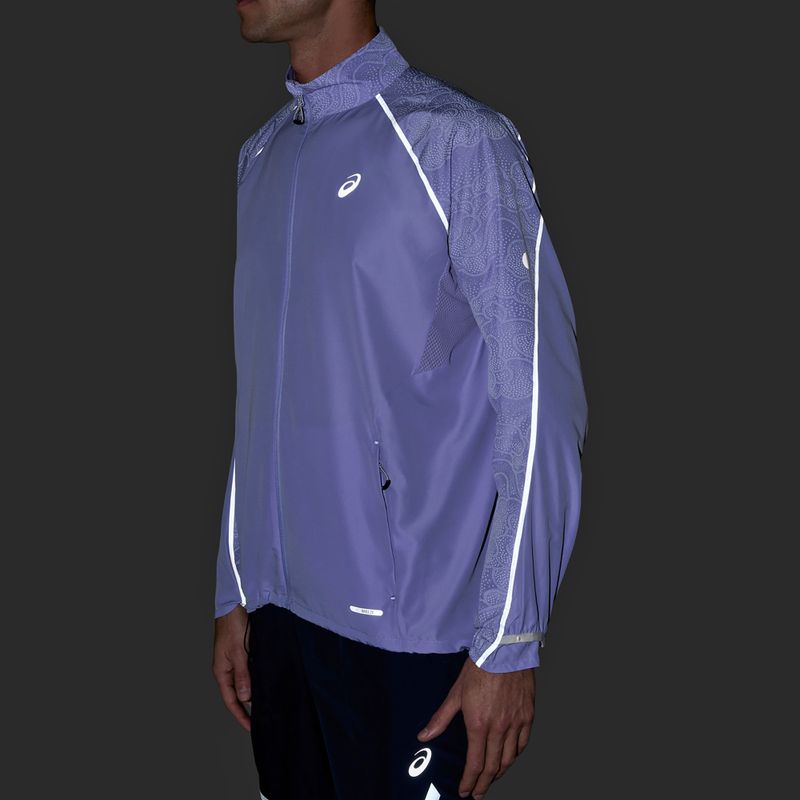 Pánská běžecká bunda ASICS Road Lite-Show Jacket vapor 8