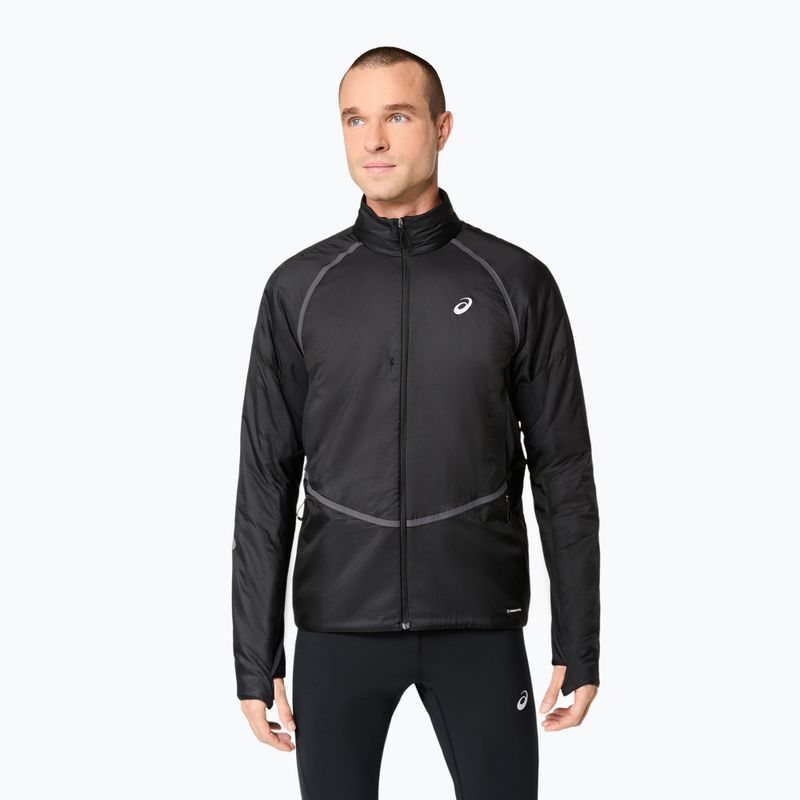 Pánská běžecká bunda ASICS Road Winter Jacket performance black