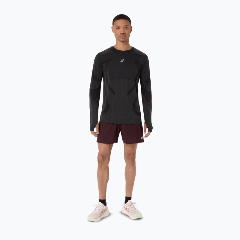 Pánské běžecké šortky Asics Road 5In Short Dark Currant 2