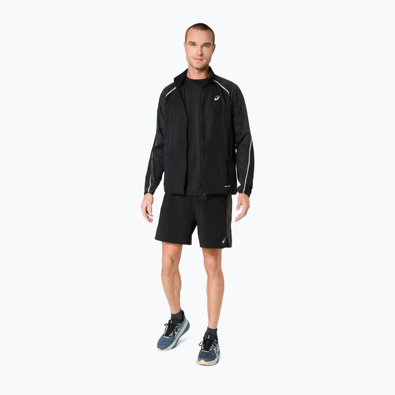 Pánská běžecká bunda ASICS Road Lite-Show Jacket performance black 2