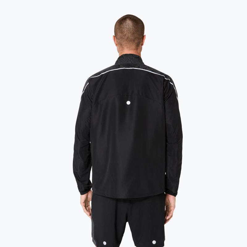 Pánská běžecká bunda ASICS Road Lite-Show Jacket performance black 3