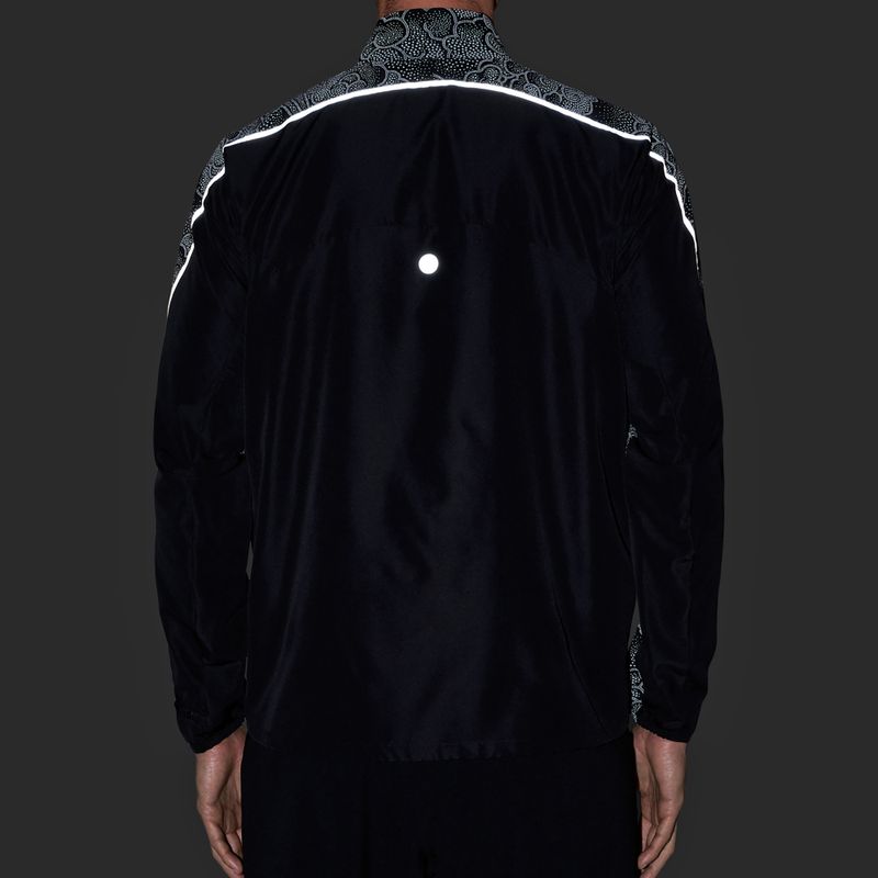 Pánská běžecká bunda ASICS Road Lite-Show Jacket performance black 7
