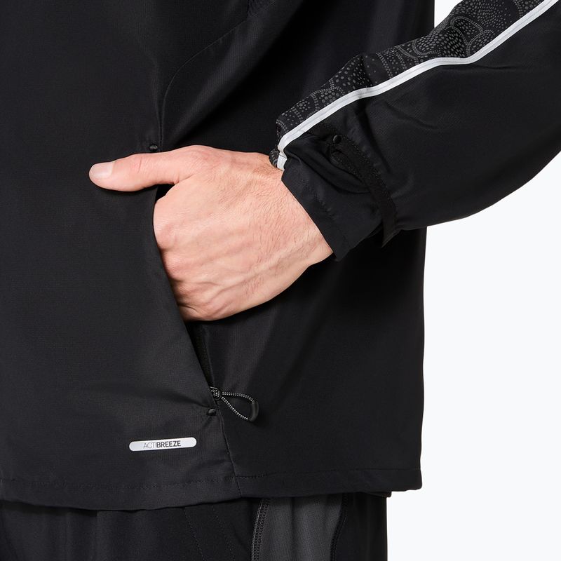 Pánská běžecká bunda ASICS Road Lite-Show Jacket performance black 8