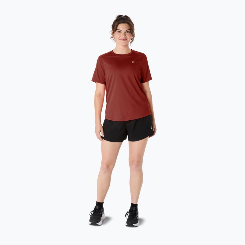 Dámské běžecké tričko ASICS Core Ss Top singed red 2