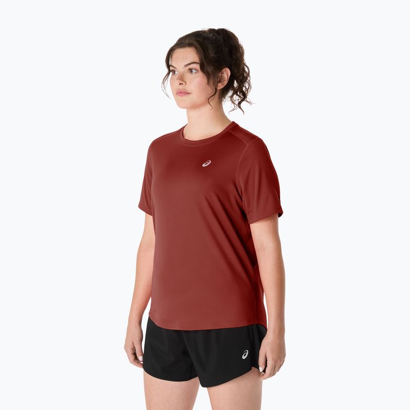 Dámské běžecké tričko ASICS Core Ss Top singed red 4