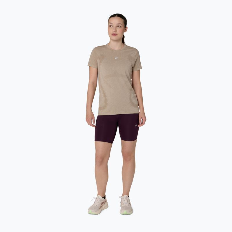 Dámské běžecké šortky Asics Road High Waist 8In Sprinter dark aubergine 2