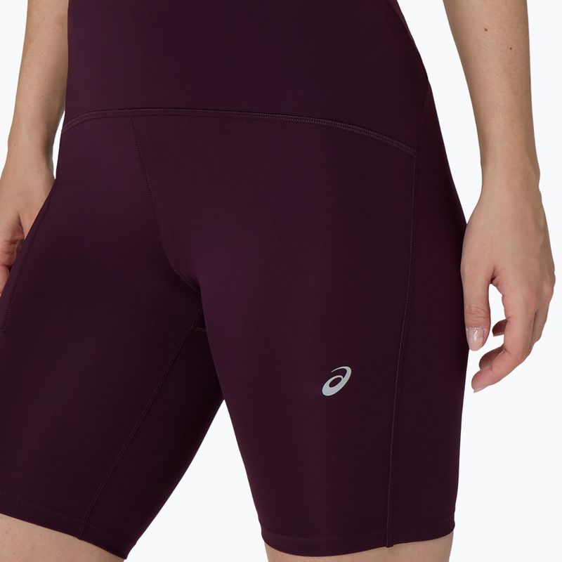 Dámské běžecké šortky Asics Road High Waist 8In Sprinter dark aubergine 5