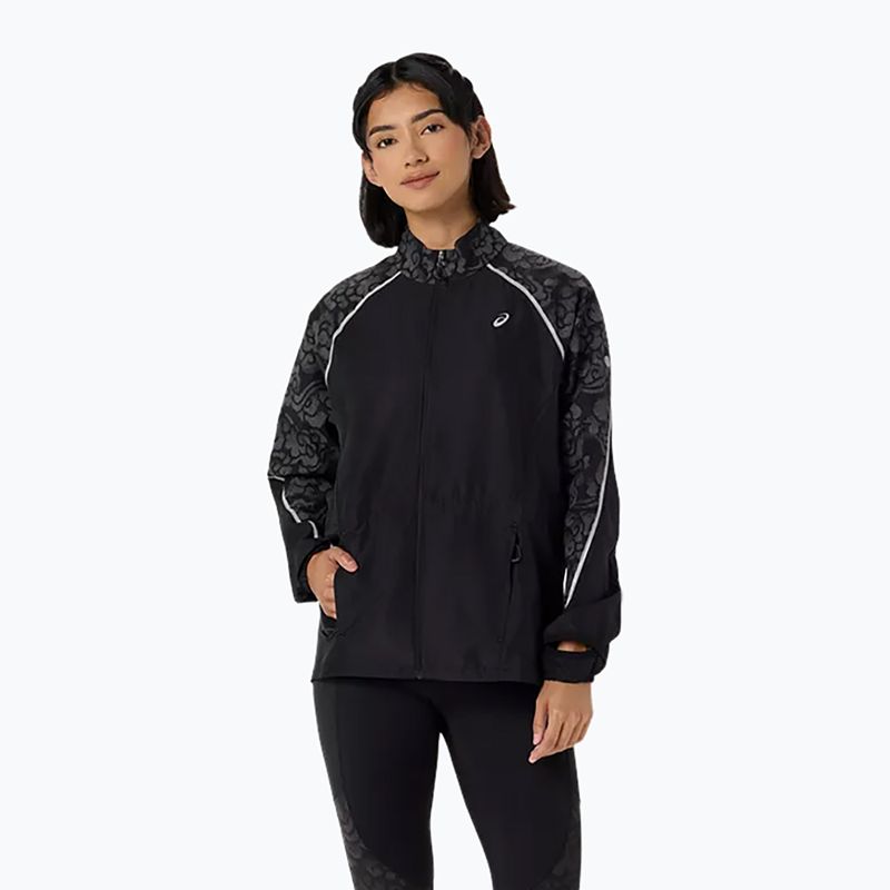 Dámská běžecká bunda ASICS Road Lite-Show Jacket performance black