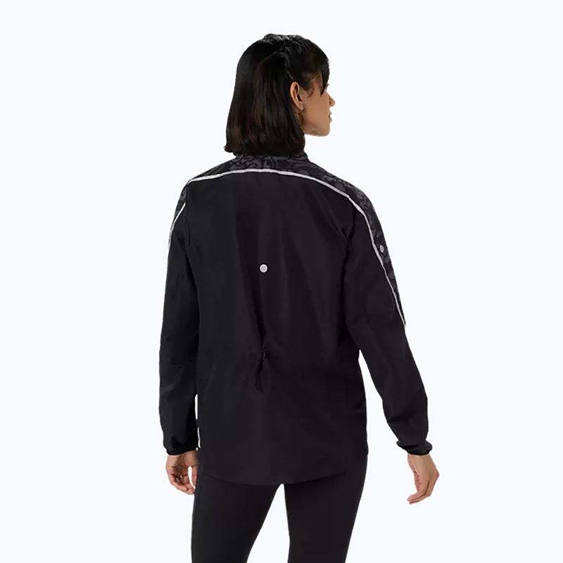 Dámská běžecká bunda ASICS Road Lite-Show Jacket performance black 2