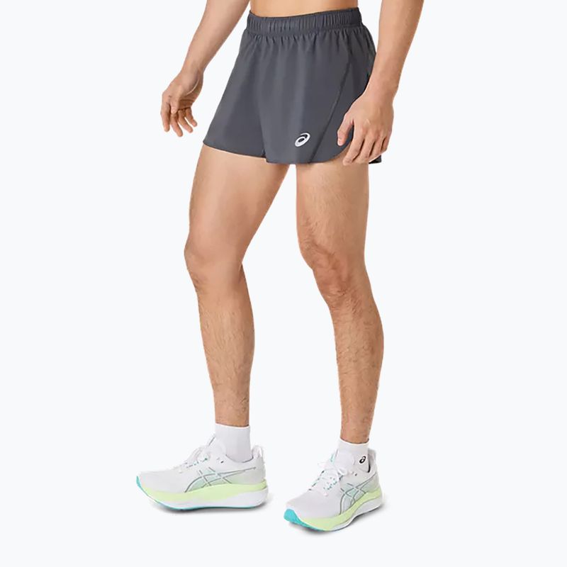 Pánské běžecké šortky Asics Core Split Short Carrier Grey 3