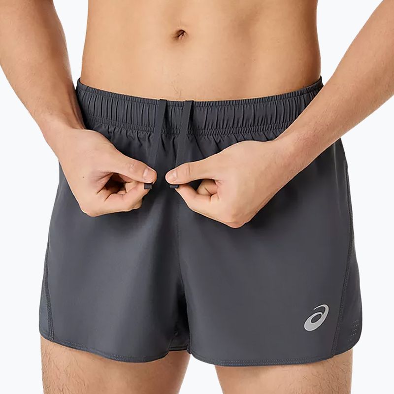 Pánské běžecké šortky Asics Core Split Short Carrier Grey 5
