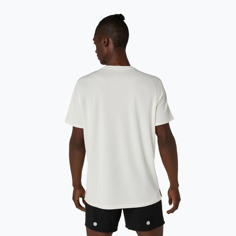 Pánské běžecké tričko Asics Fujitrail Logo Ss Top Cream 3