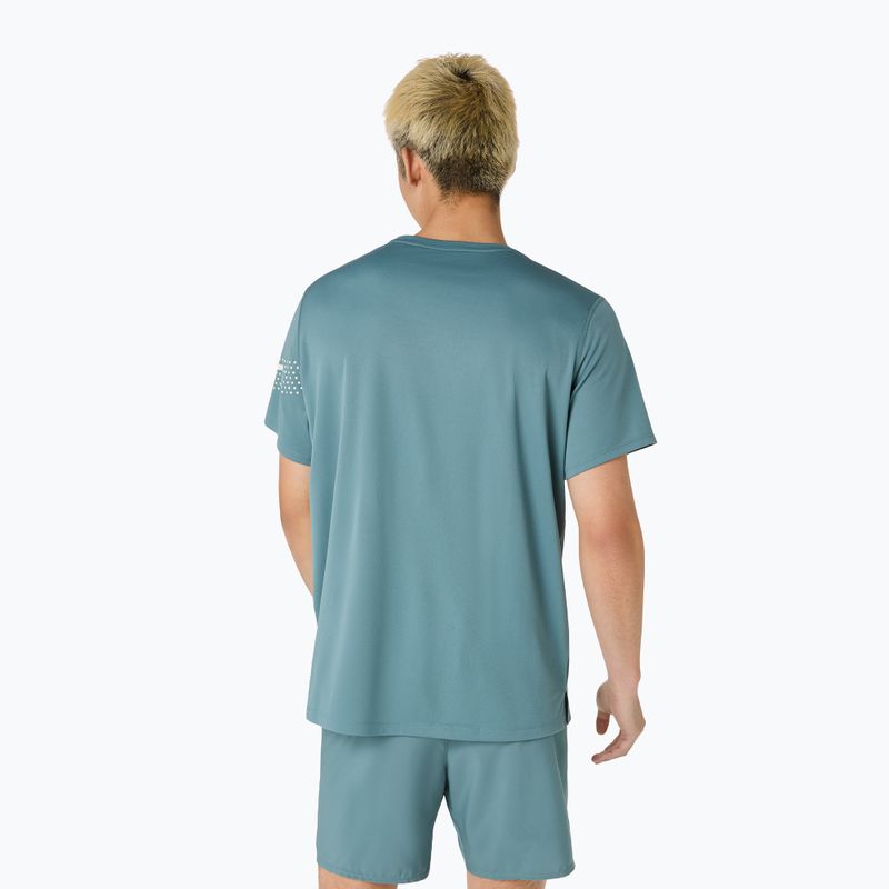 Pánské běžecké tričko ASICS Icon foggy teal 3
