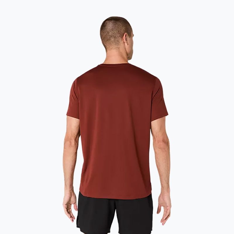 Pánské běžecké tričko ASICS Core Ss Top singed red 2