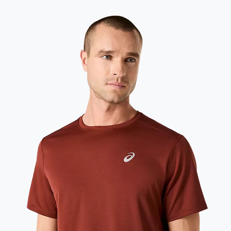 Pánské běžecké tričko ASICS Core Ss Top singed red 4