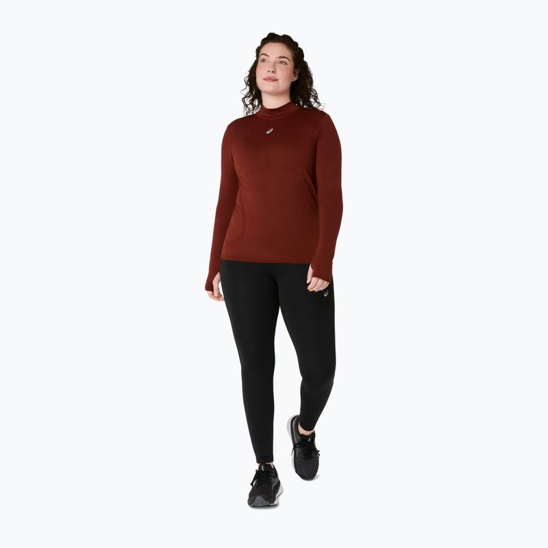 Dámská termo mikina ASICS Road Winter Seamless Top singed red 2