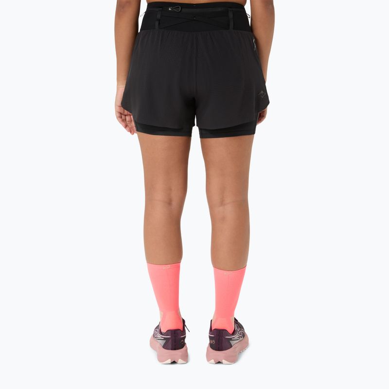 Dámské běžecké šortky ASICS Fujitrail Elite performance black 3