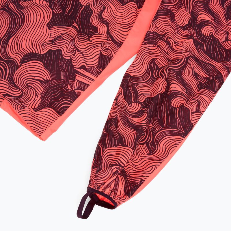 Pánská běžecká bunda Asics Fujitrail Packable Jacket blazing coral/dark aubergine 12