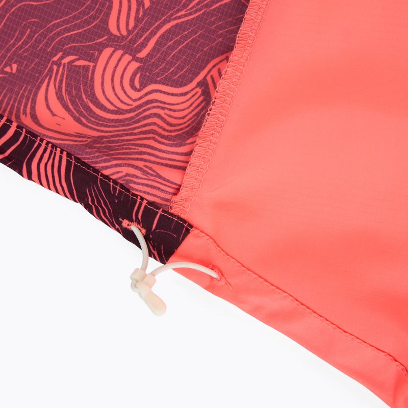Pánská běžecká bunda Asics Fujitrail Packable Jacket blazing coral/dark aubergine 15